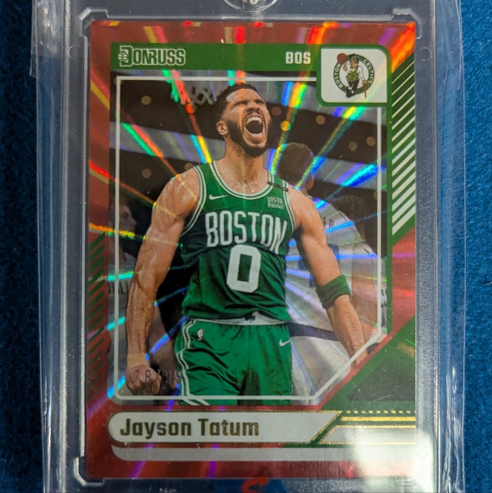 Donruss Jayson Tatum Basketball Card